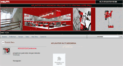 Desktop Screenshot of aplikatorhiltiindonesia.com